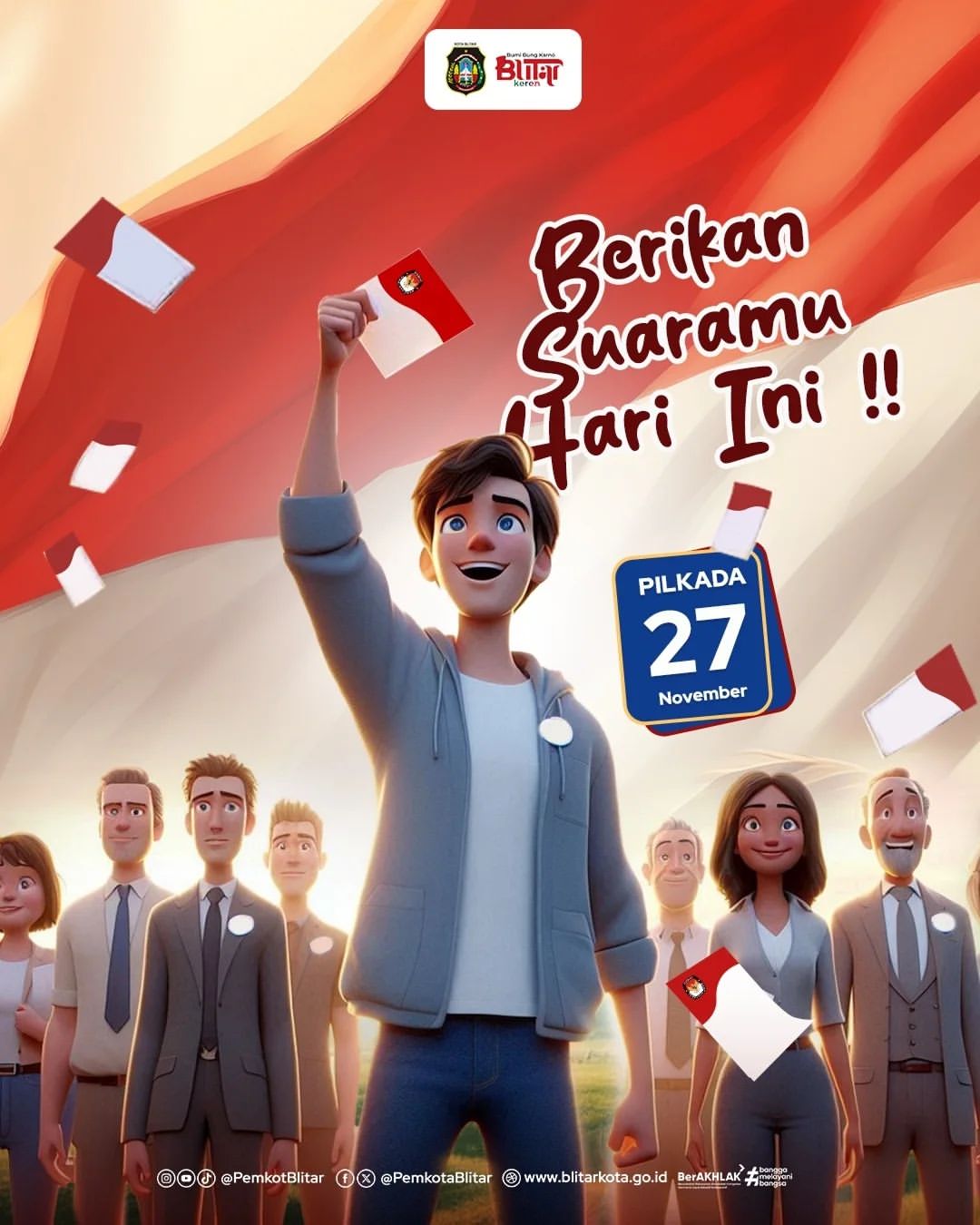 Pilih dan Tentukan Masa Depan Kota Blitar Hari Ini!