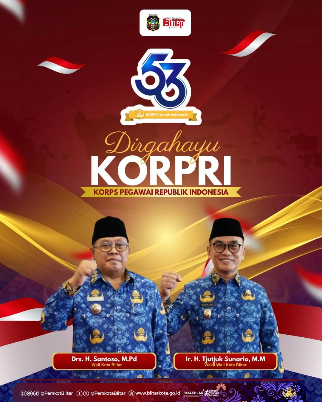 Hari KORPRI ke-53: Apresiasi untuk ASN di Kota Blitar