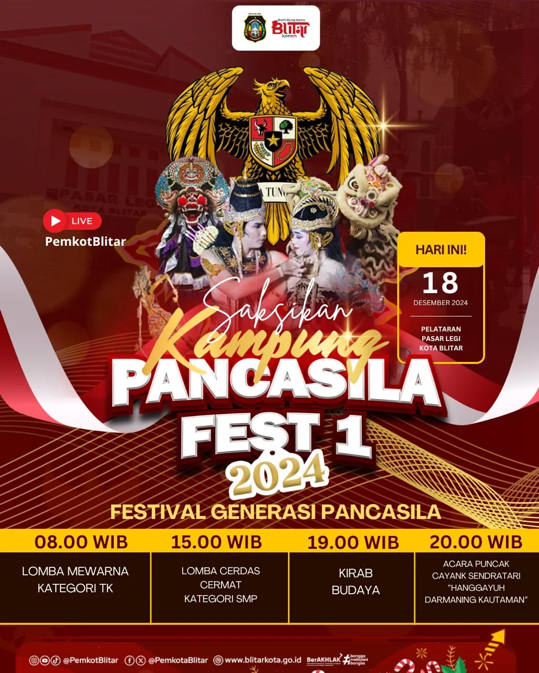 Kampung Pancasila Festival 2024 Siapkan Beragam Acara Menarik
