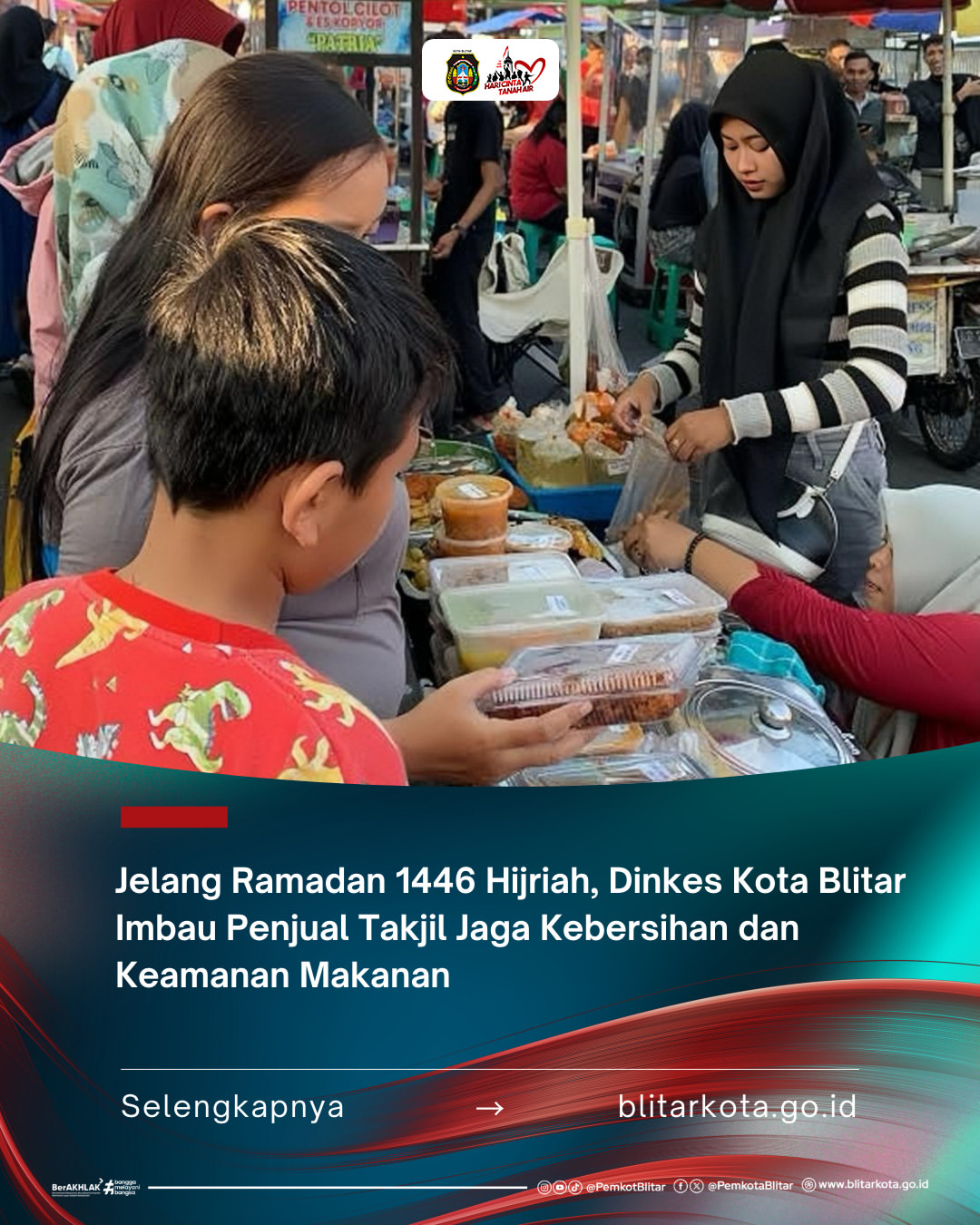 Pentingnya Kebersihan Makanan Jelang Ramadan di Kota Blitar