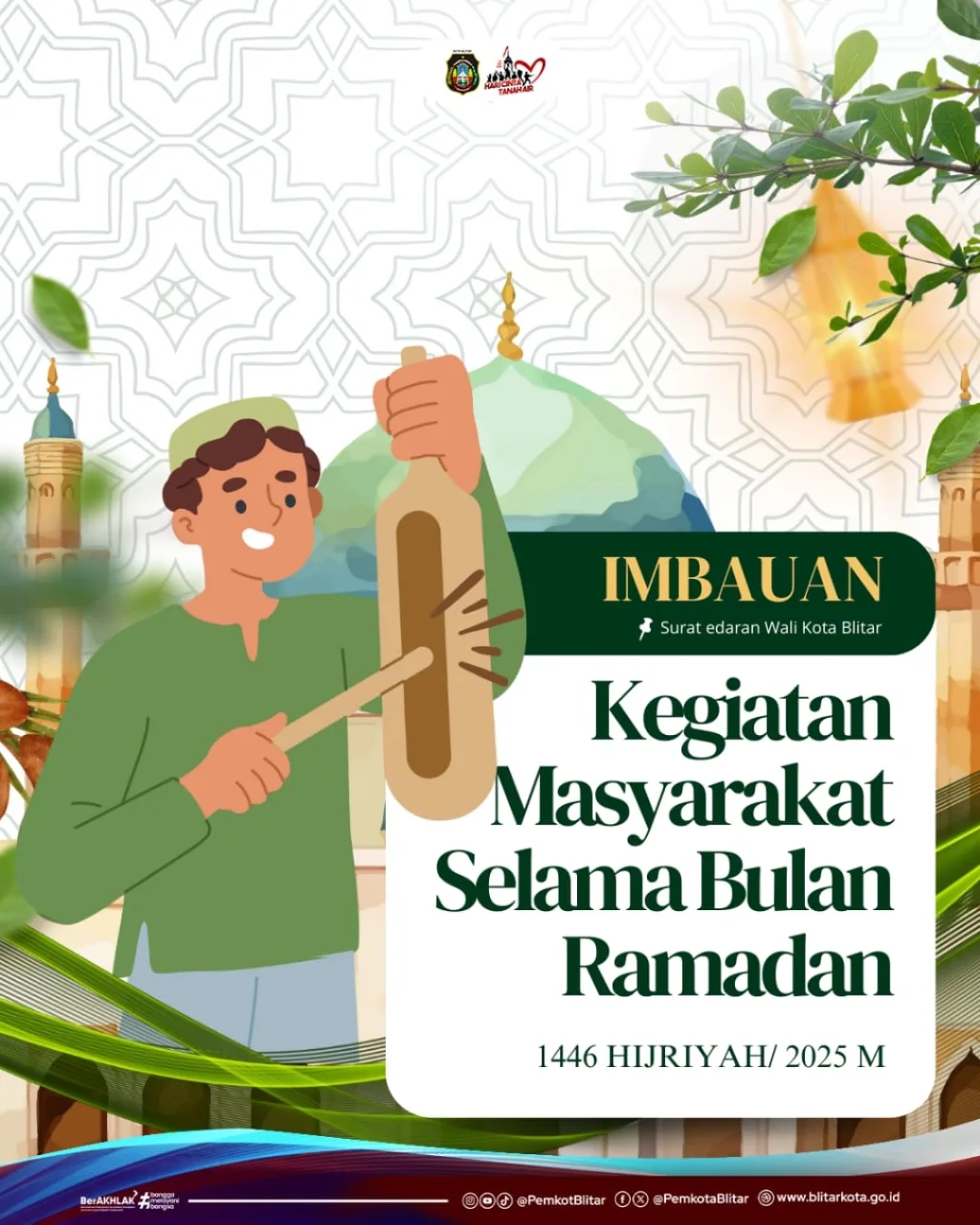 Imbauan untuk Menjaga Ketertiban Selama Ramadan di Kota Blitar