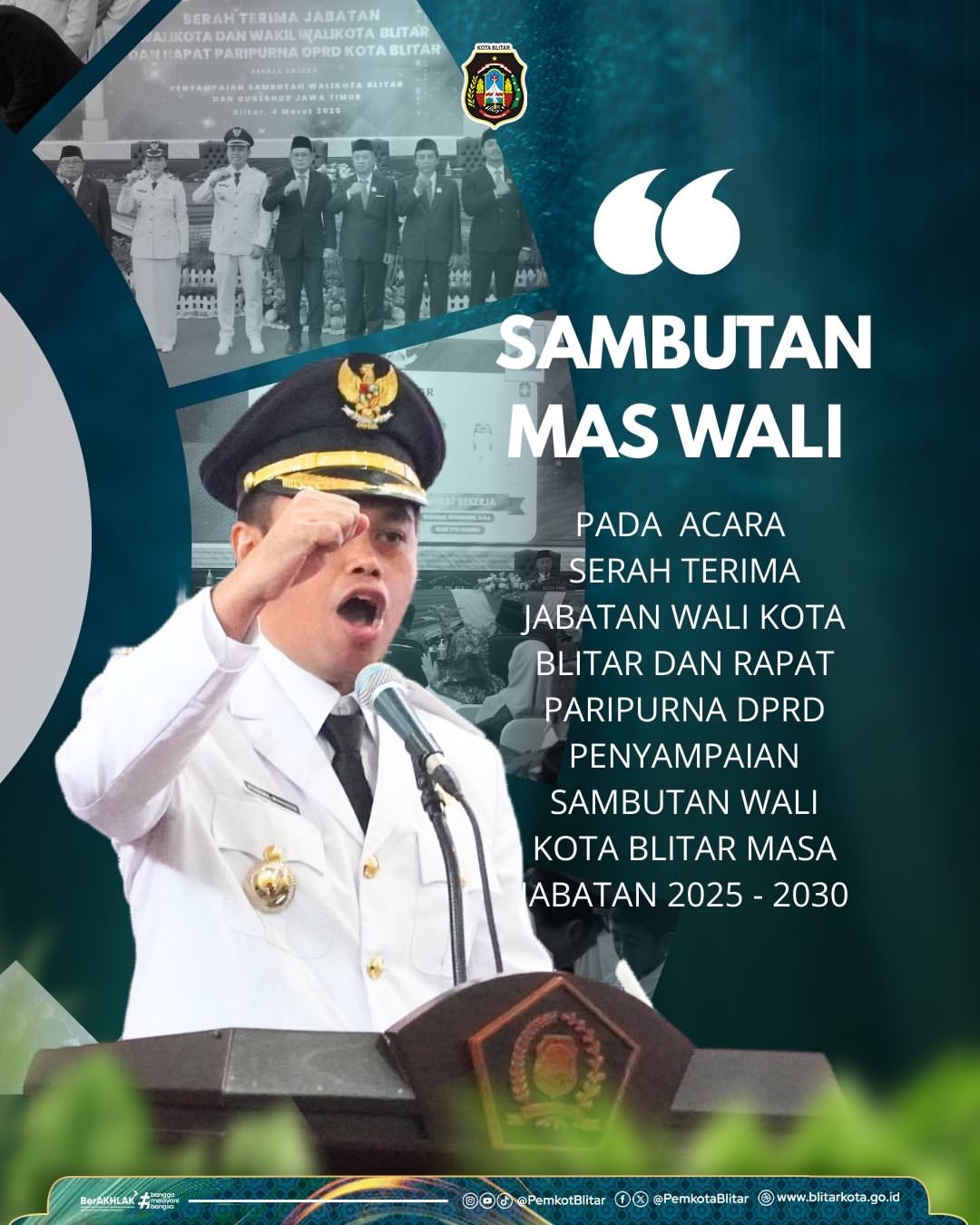 Serah Terima Jabatan Wali Kota Blitar: Langkah Menuju Kota Yang Lebih Baik
