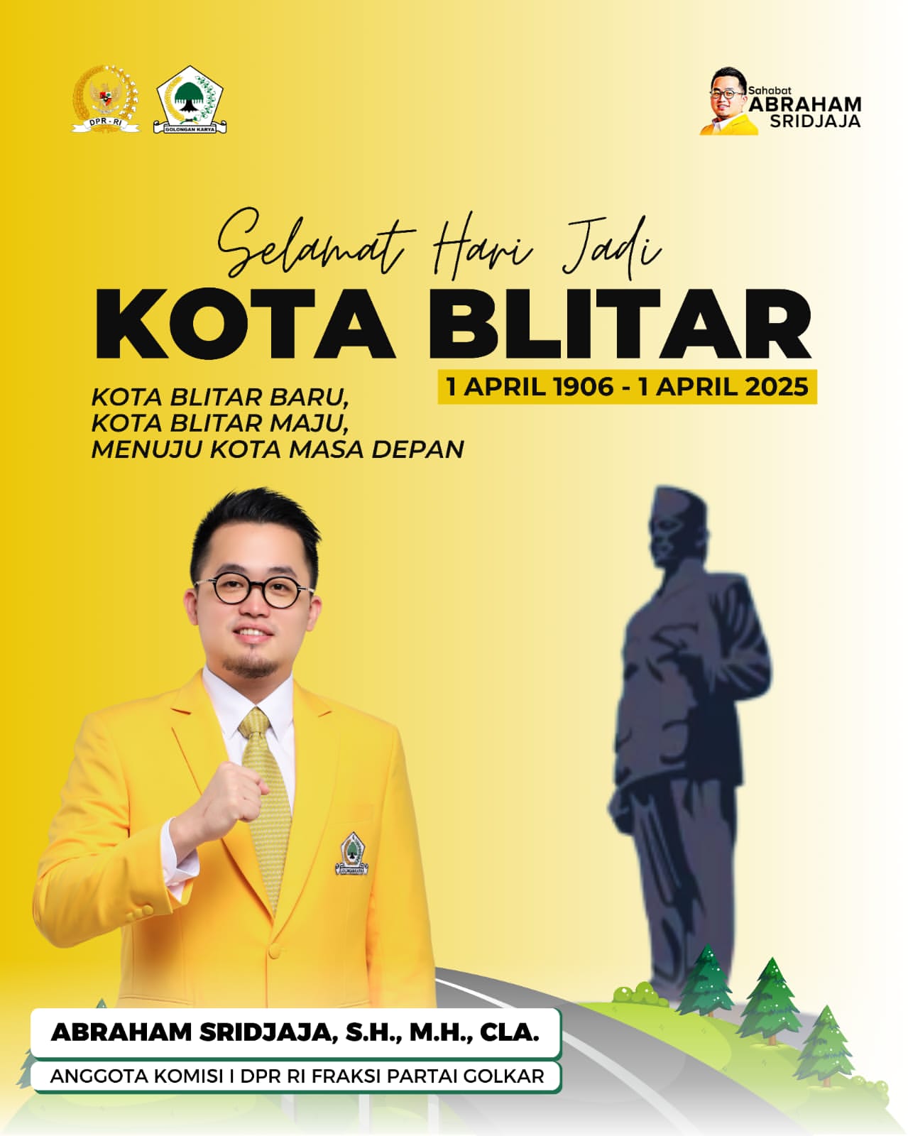 Ucapan Terima Kasih Pemerintah dan Masyarakat Kota Blitar