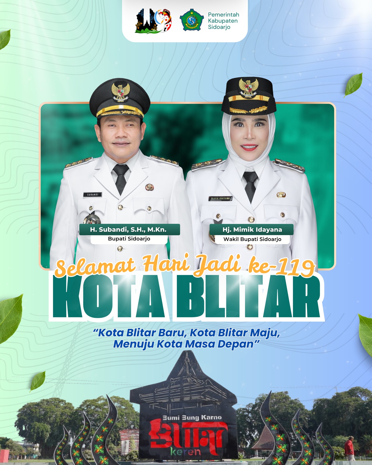 Ucapan Terima Kasih Pemerintah Kota Blitar