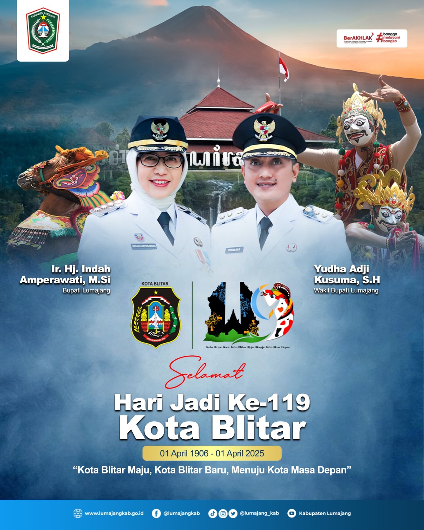 Terima Kasih atas Dukungan Dalam Peringatan Hari Jadi Kota Blitar ke-119