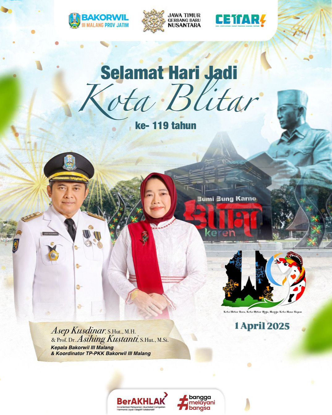 Perayaan Hari Jadi Ke-119 Kota Blitar