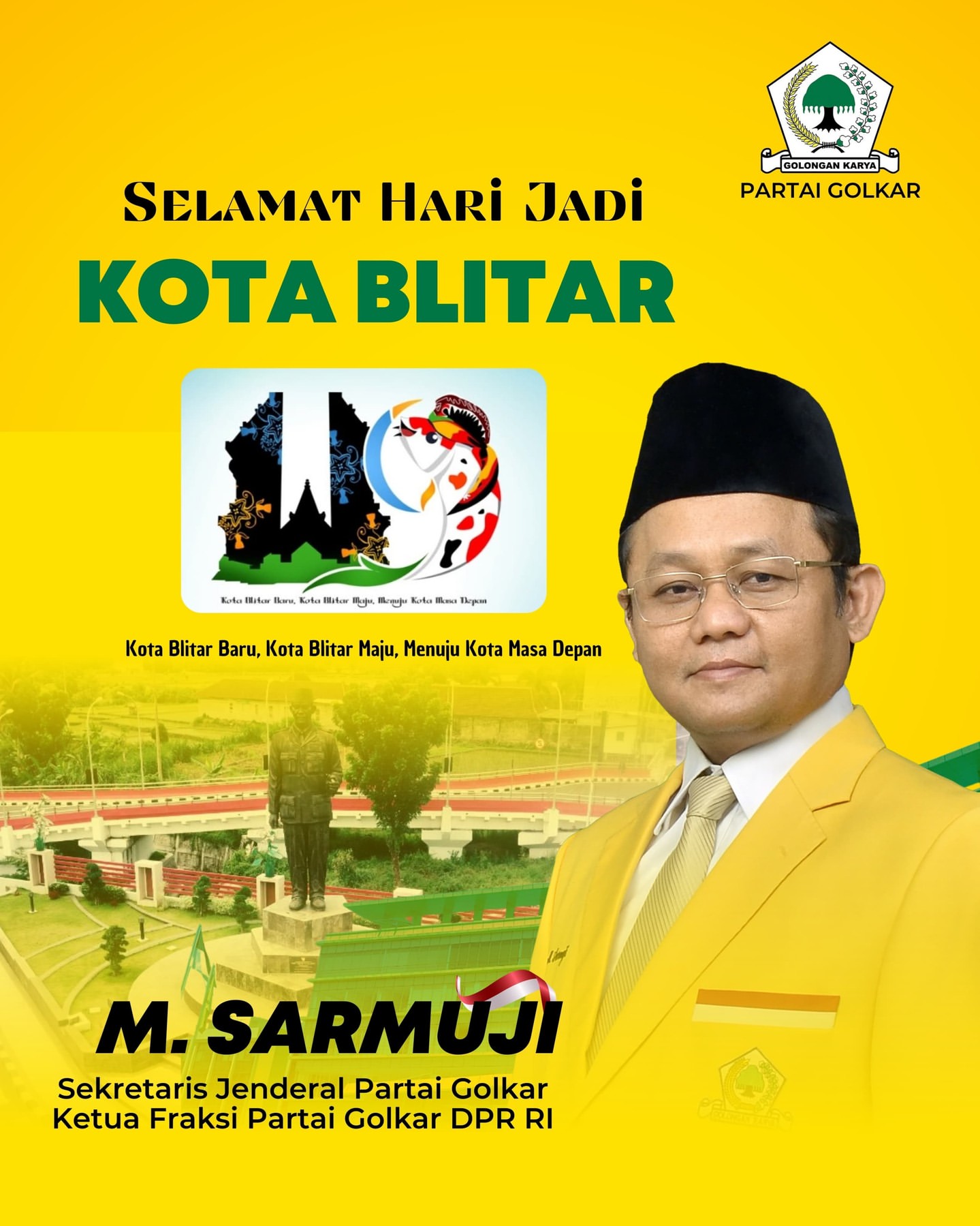 Ucapan Terima Kasih dari Pemerintah Kota Blitar pada Peringatan Hari Jadi ke-119
