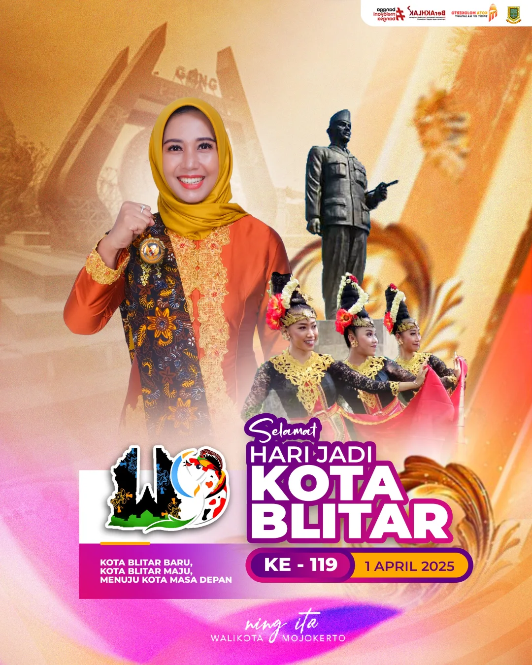 Hari Jadi ke-119 Kota Blitar: Rasa Syukur dan Harapan untuk Maju Bersama