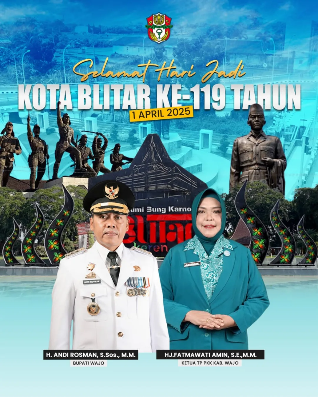 Pemerintah Kota Blitar Ucapkan Terima Kasih dalam Peringatan Hari Jadi ke-119
