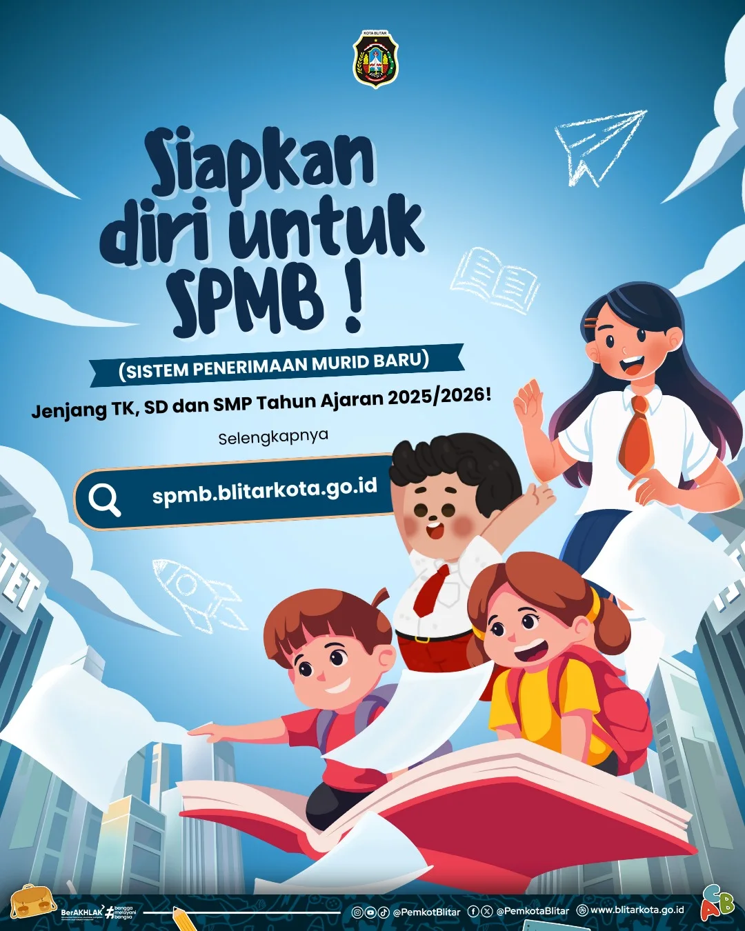 Penerimaan Murid Baru di Kota Blitar untuk Tahun Ajaran 2025/2026