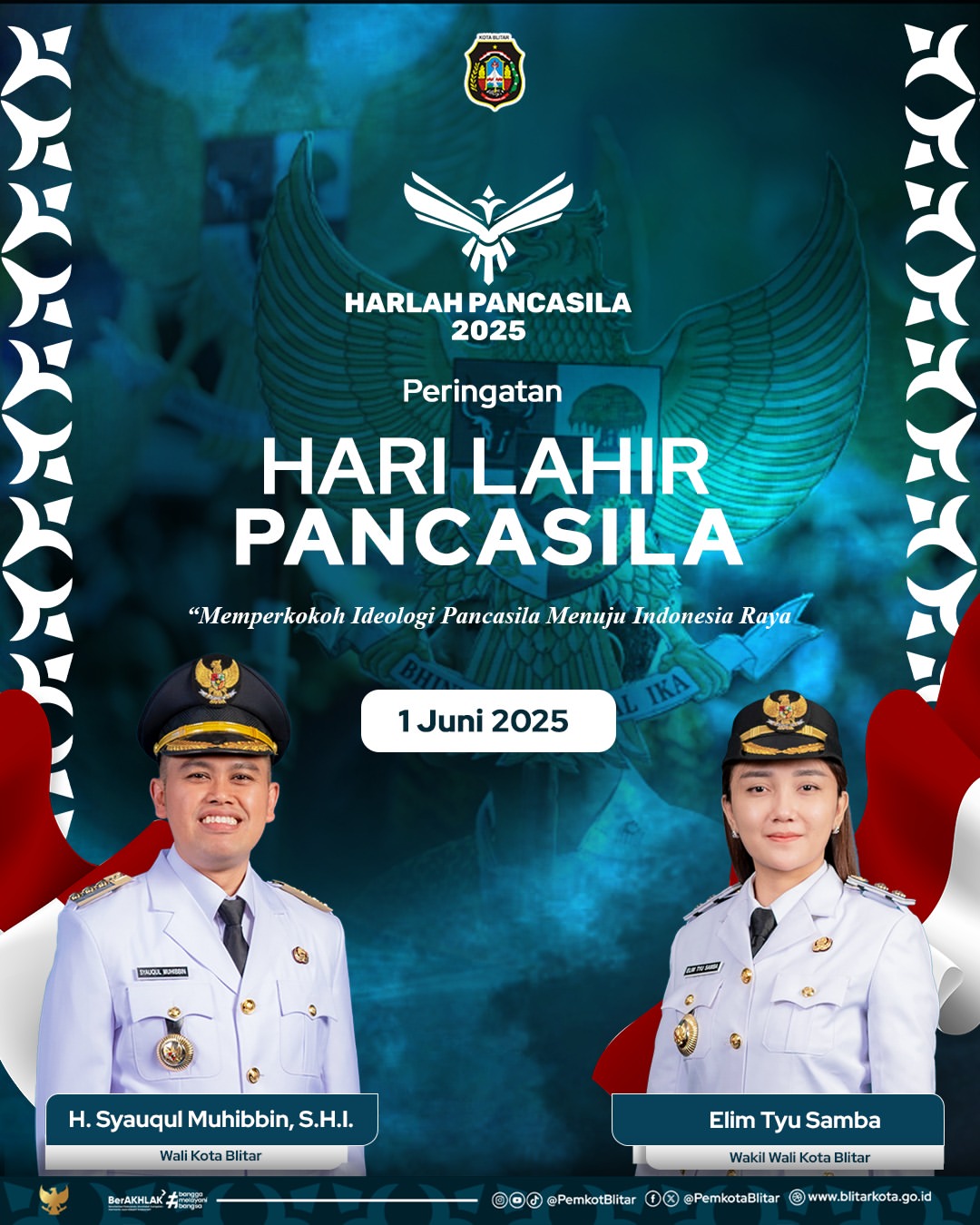 Selamat Hari Lahir Pancasila, 1 Juni 2025