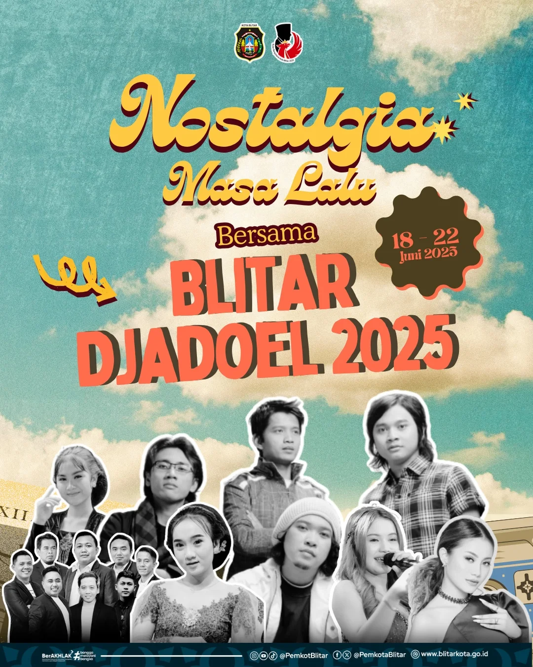 Festival Nostalgia Blitar Djadoel: Kenangan Masa Lalu di Alun-Alun
