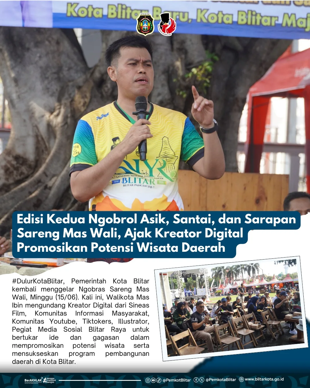 Ngobrol Asik: Kreator Digital Promosikan Wisata Kota Blitar