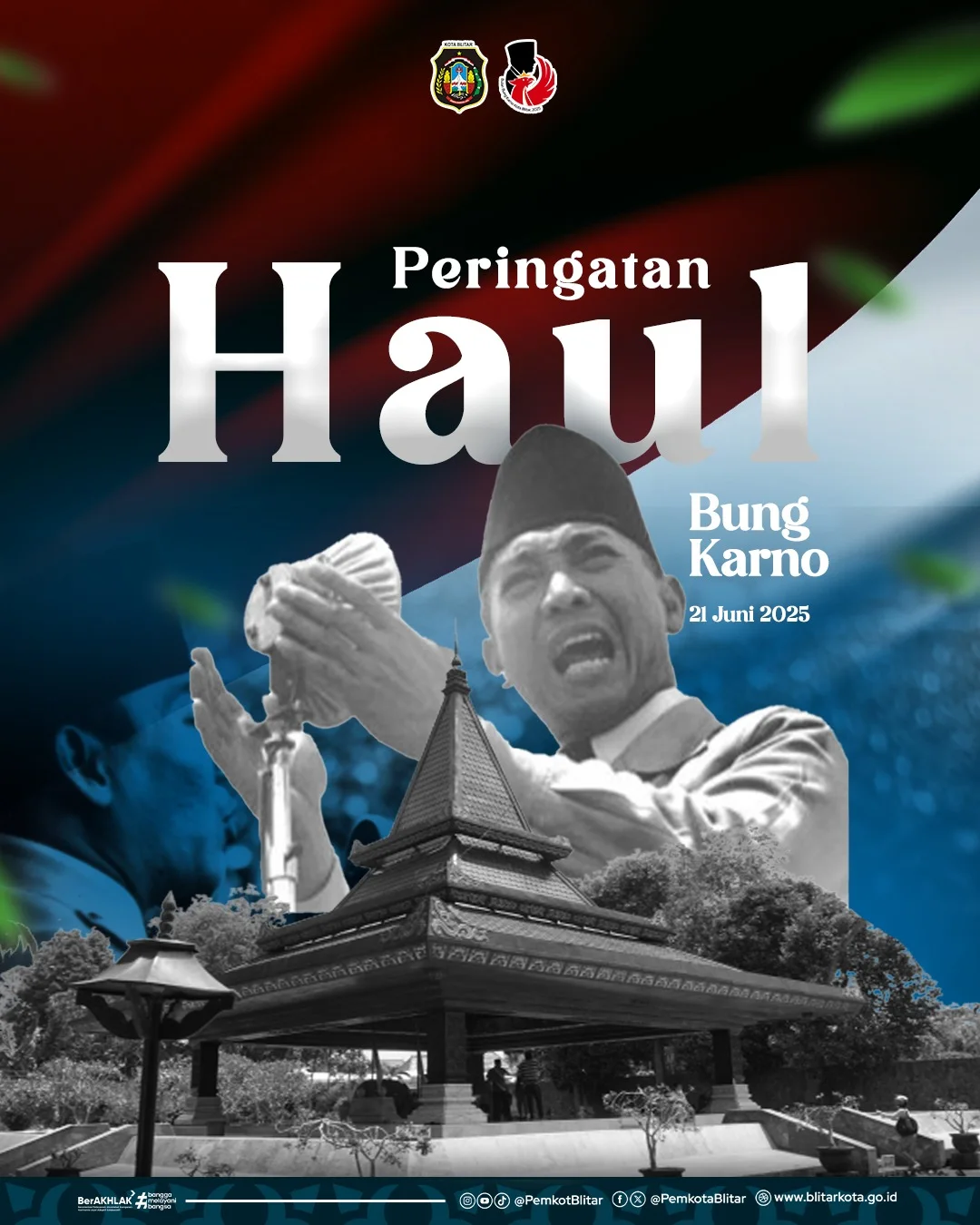 Memperingati Haul Bung Karno ke-55 di Kota Blitar