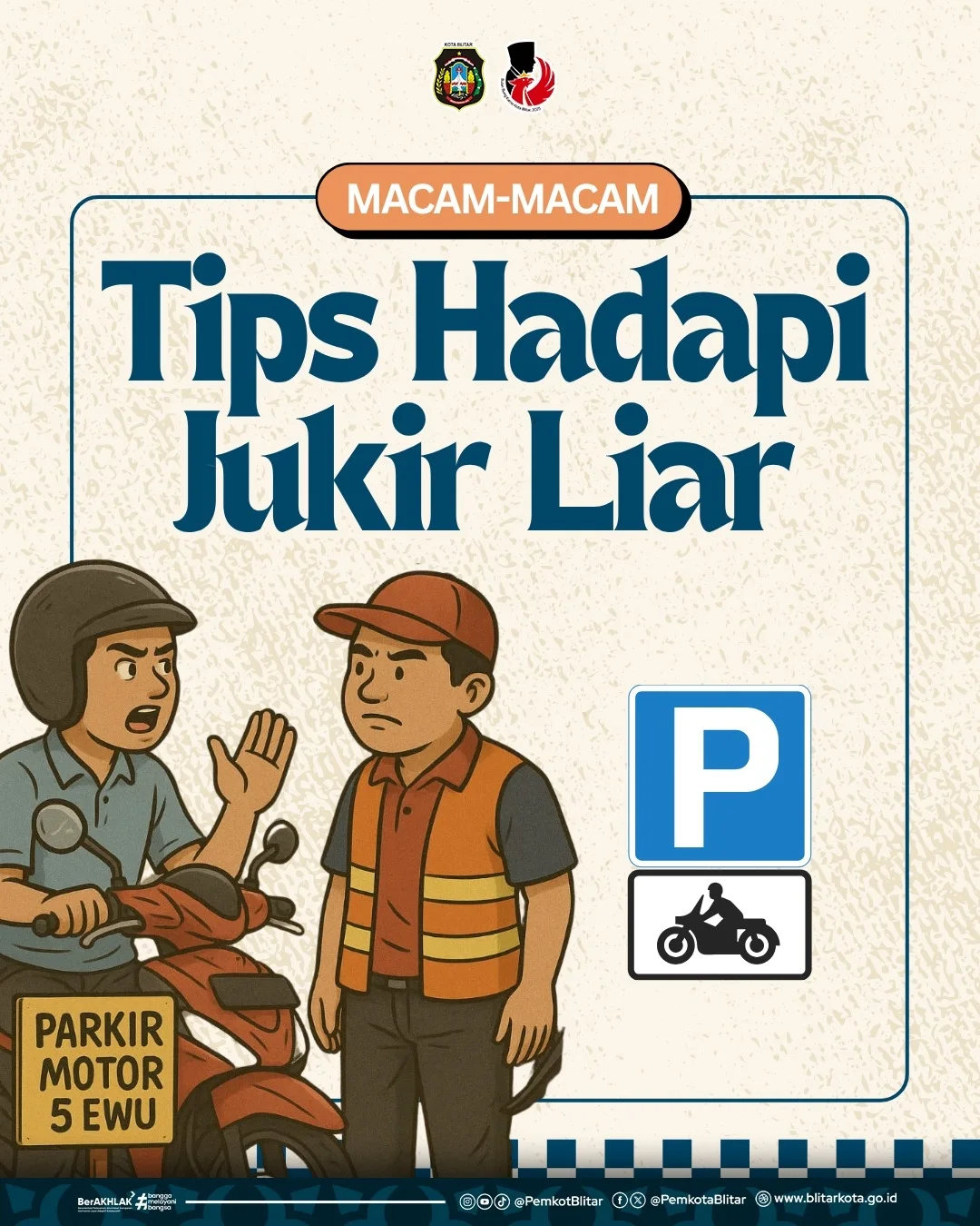 Tips Menangani Parkir Liar di Blitar, Kreatif dan Menarik!