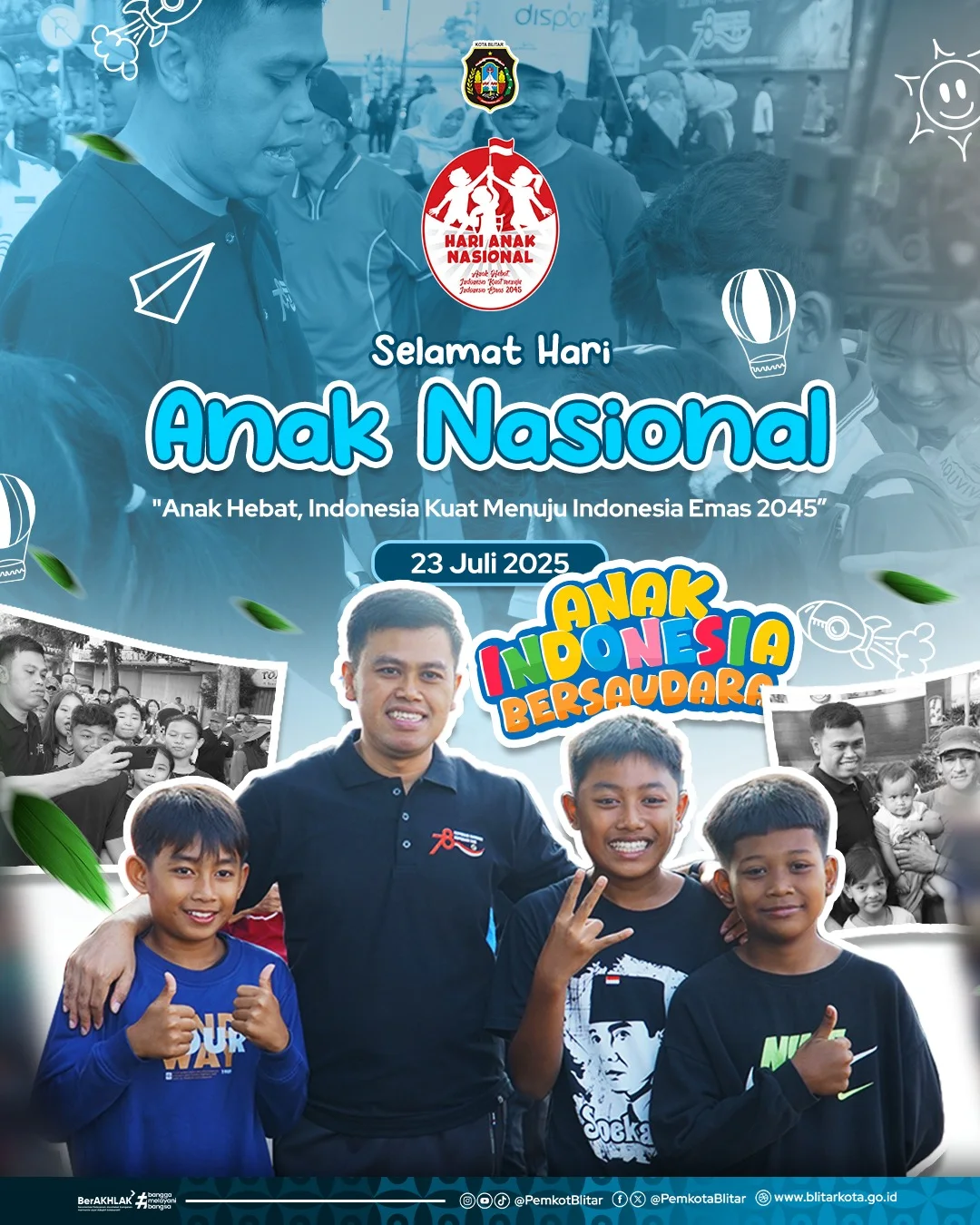 Selamat Hari Anak Nasional 2025: Anak Hebat, Indonesia Kuat!