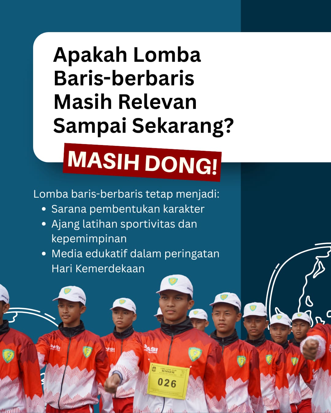 Baris-berbaris: Lebih dari Sekadar Perlombaan untuk Menanamkan Nilai Kedisiplinan dan Cinta Tanah Air