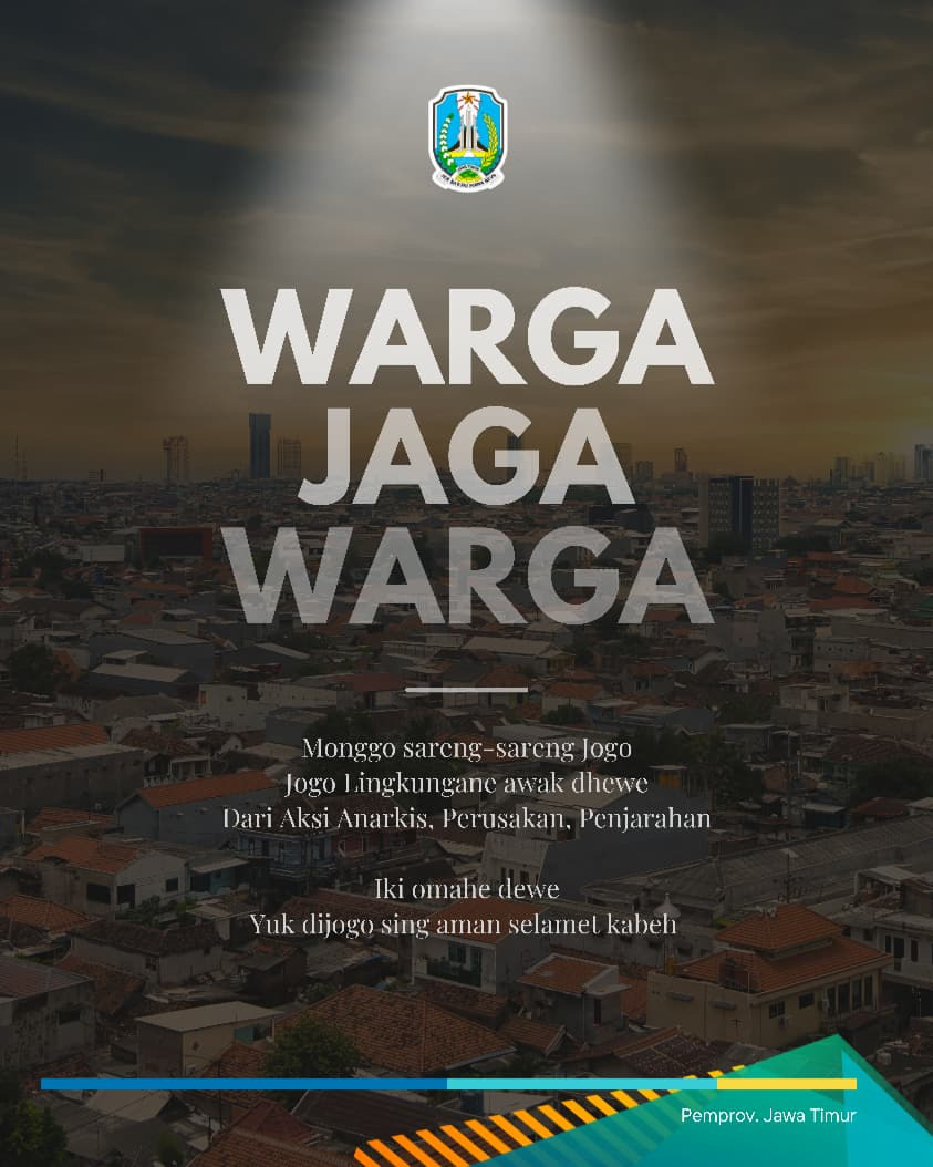 Kota Blitar Ajak Warga Bersatu dan Jaga Keamanan Wilayah