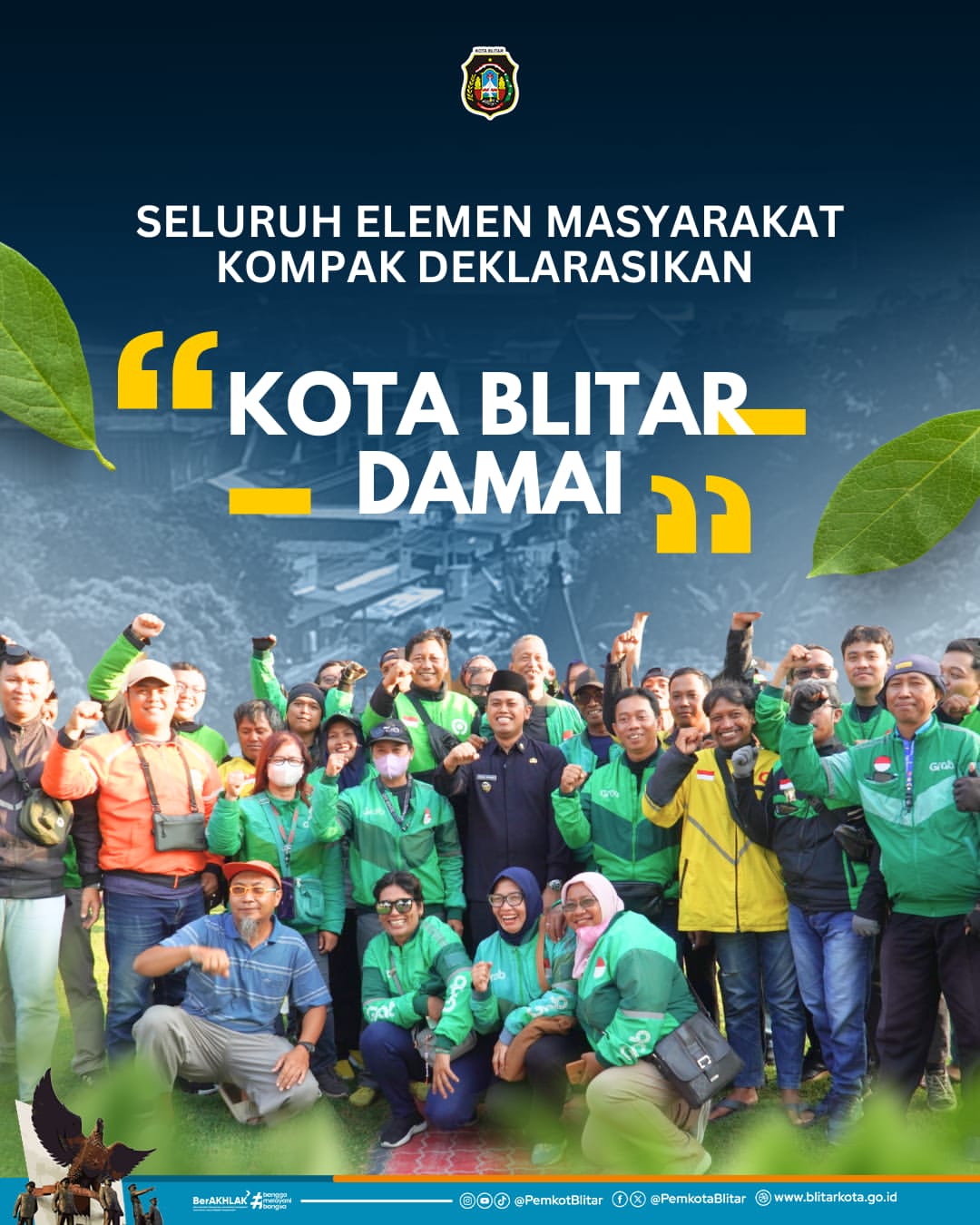 Warga Kota Blitar Diminta Bersatu Jaga Keamanan dan Kenyamanan Kota