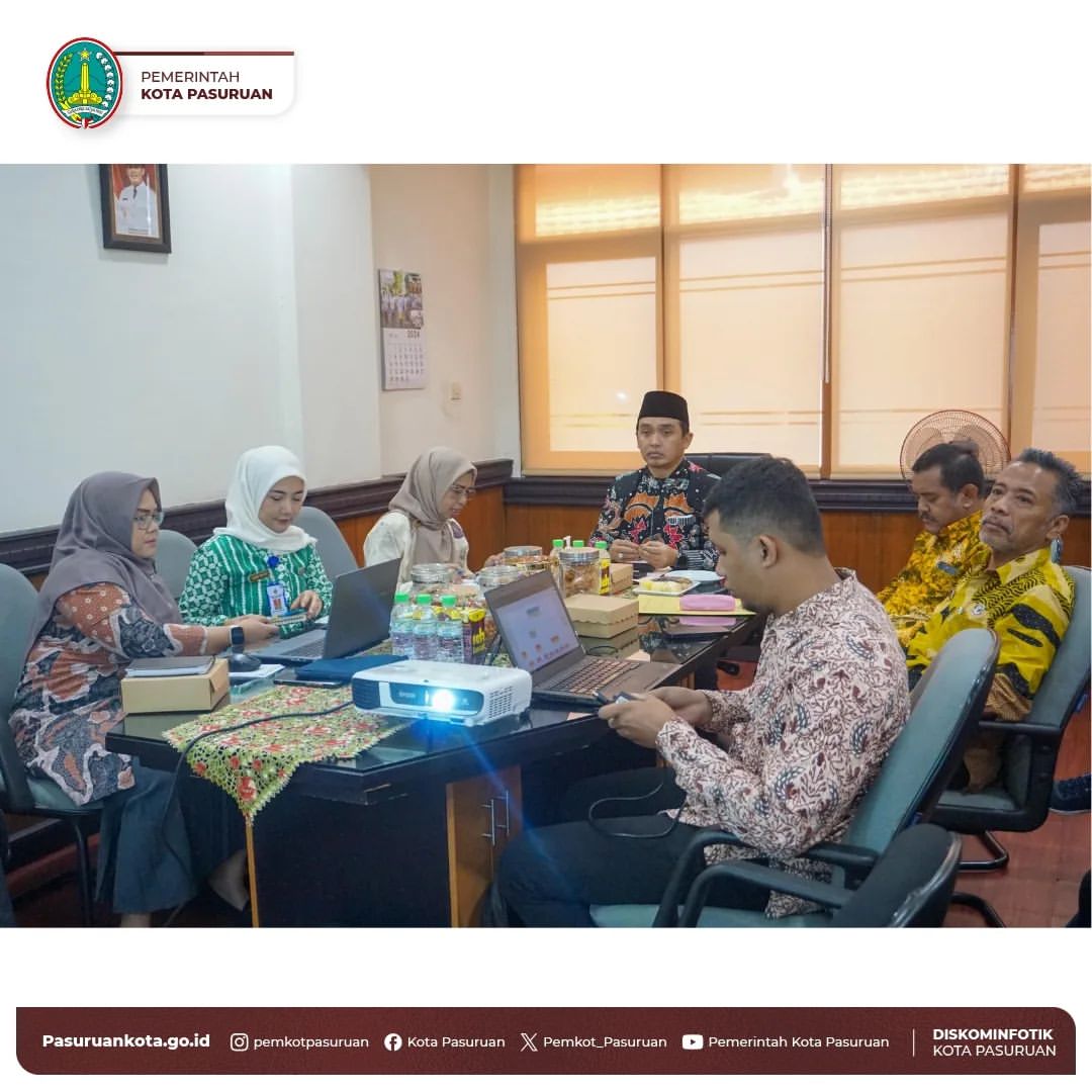 Rapat Evaluasi SAKIP Dipimpin Wakil Walikota Pasuruan
