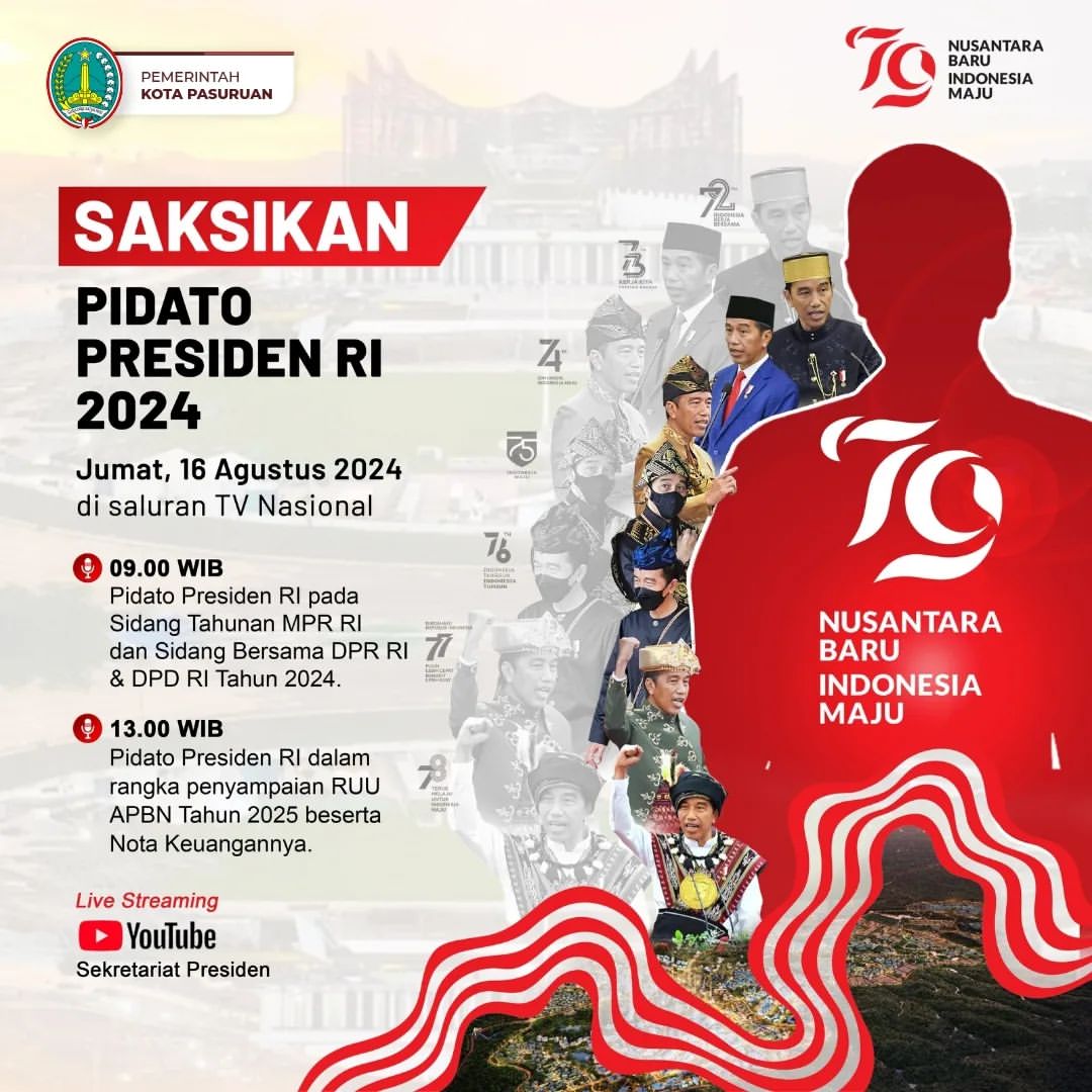 Presiden Joko Widodo Siap Sampaikan Pidato Kenegaraan 2024