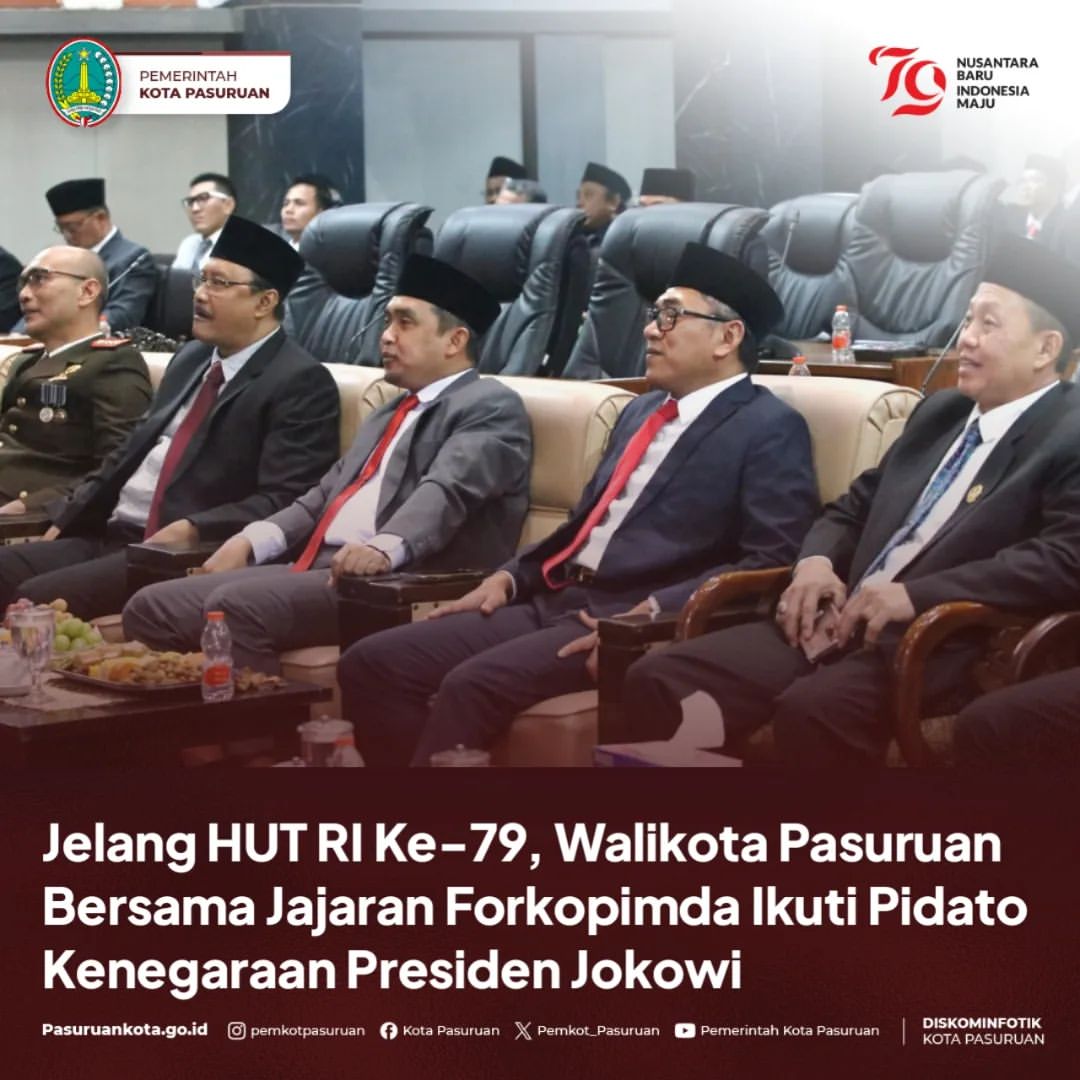 Pidato Kenegaraan Presiden Jokowi Sambut HUT ke-79 Kemerdekaan RI