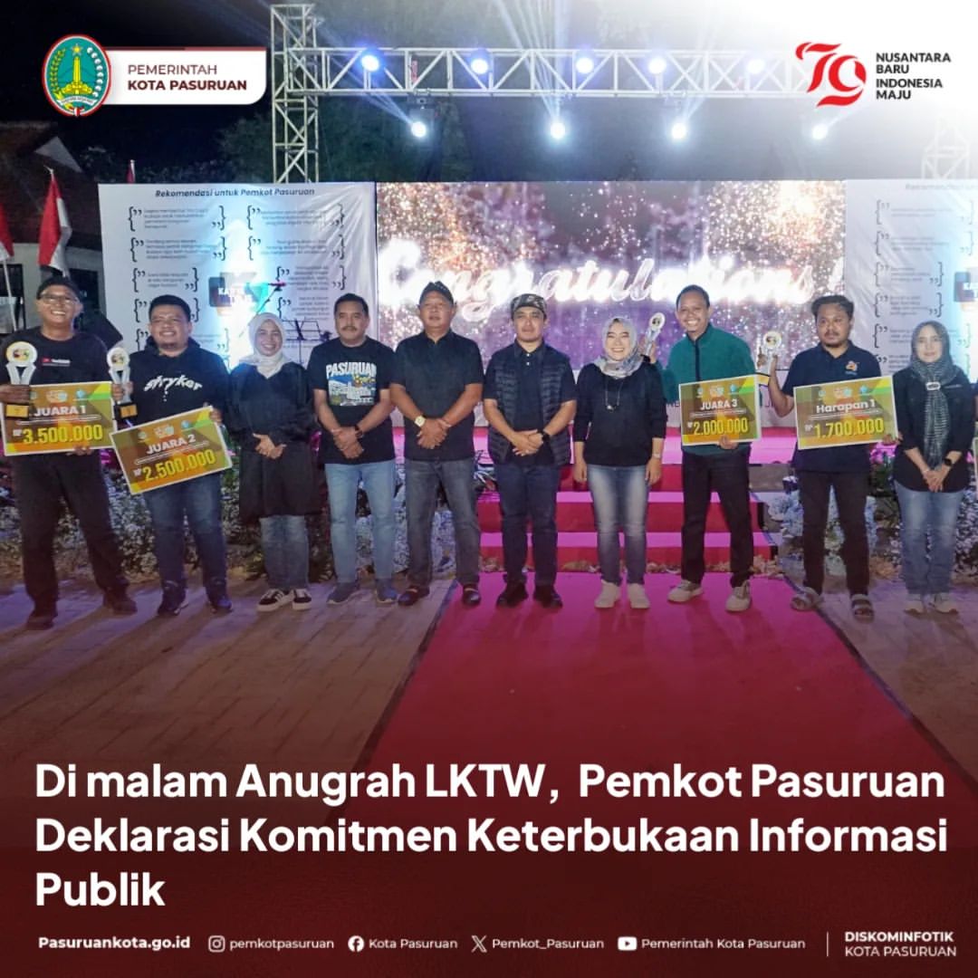 Pasuruan Berkomitmen Terhadap Keterbukaan Informasi Publik