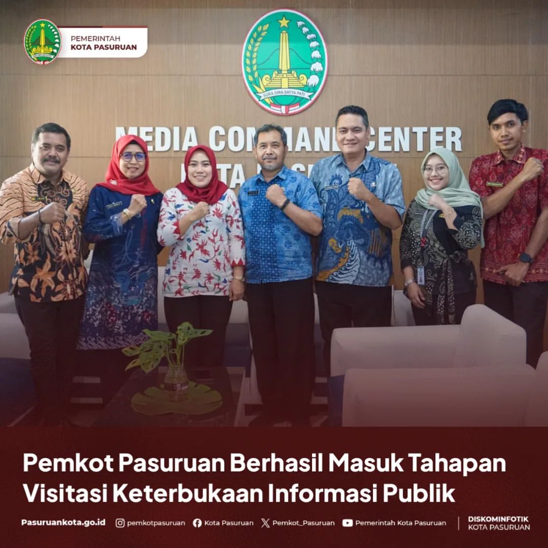 Kota Pasuruan Masuk Penilaian Visitasi Keterbukaan Informasi Publik