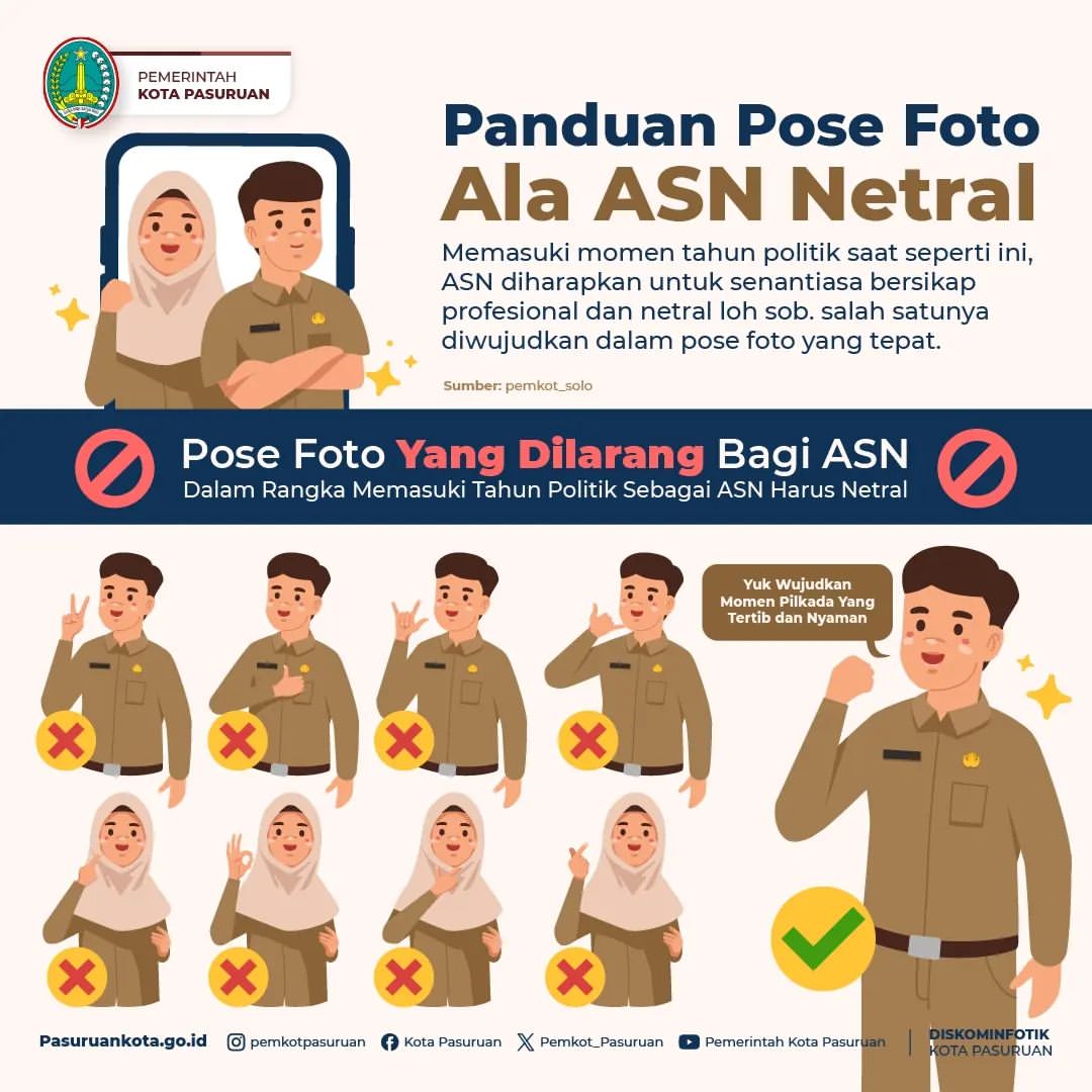 ASN Kota Pasuruan Diharapkan Tetap Profesional dan Netral di Tahun Politik