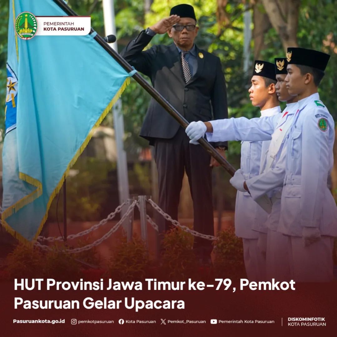Hari Jadi Provinsi Jawa Timur ke-79 Diperingati di Pasuruan