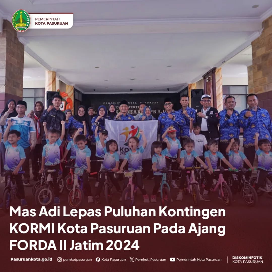 Kota Pasuruan Siapkan Kontingen untuk Festival Olahraga Rekreasi