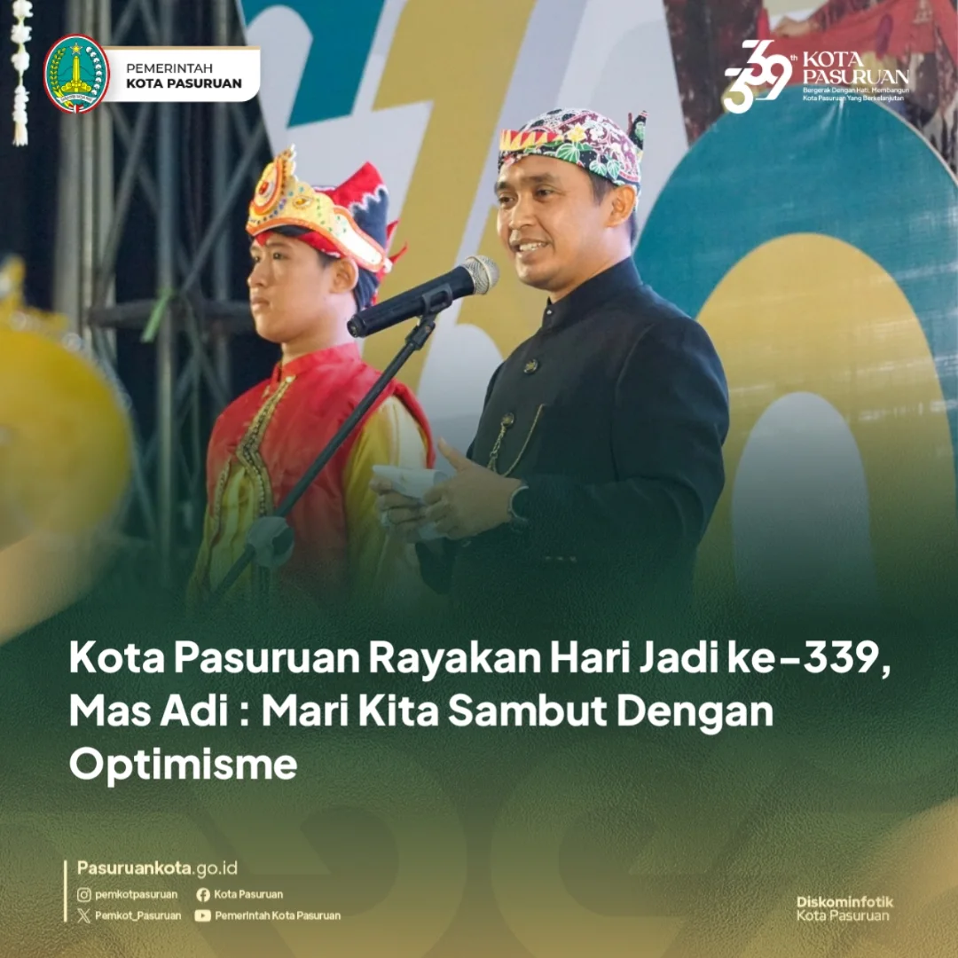 Pasuruan Rayakan Hari Jadi ke-339 dengan Semangat Bersama