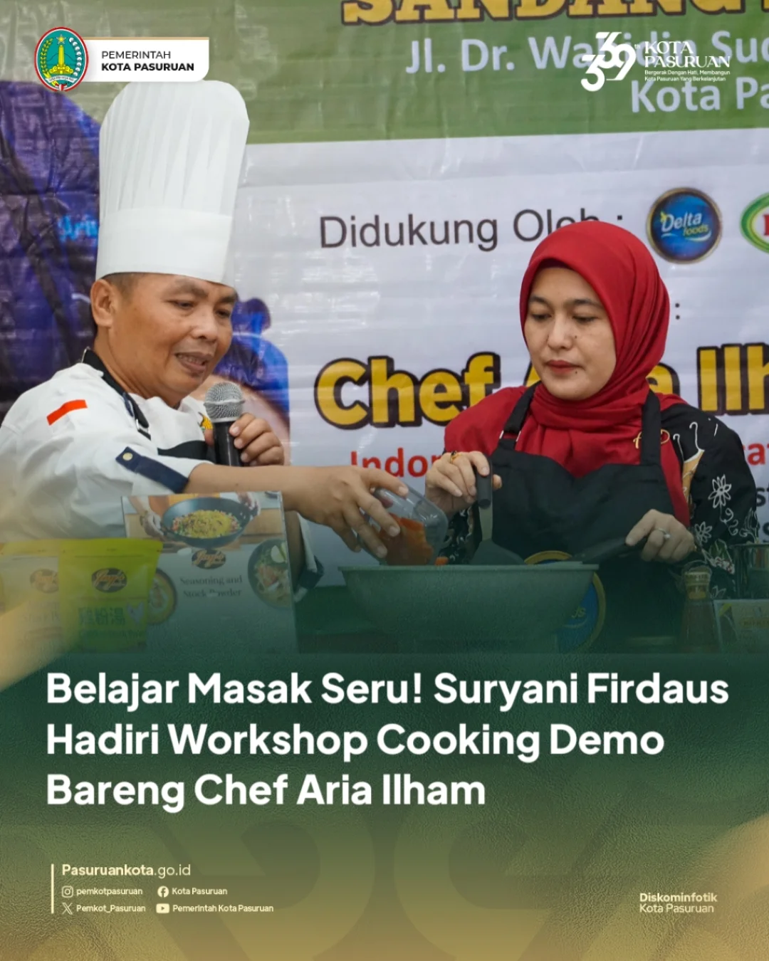 Workshop Cooking Demo Sukses Menginspirasi di Sandang Ayu Plaza