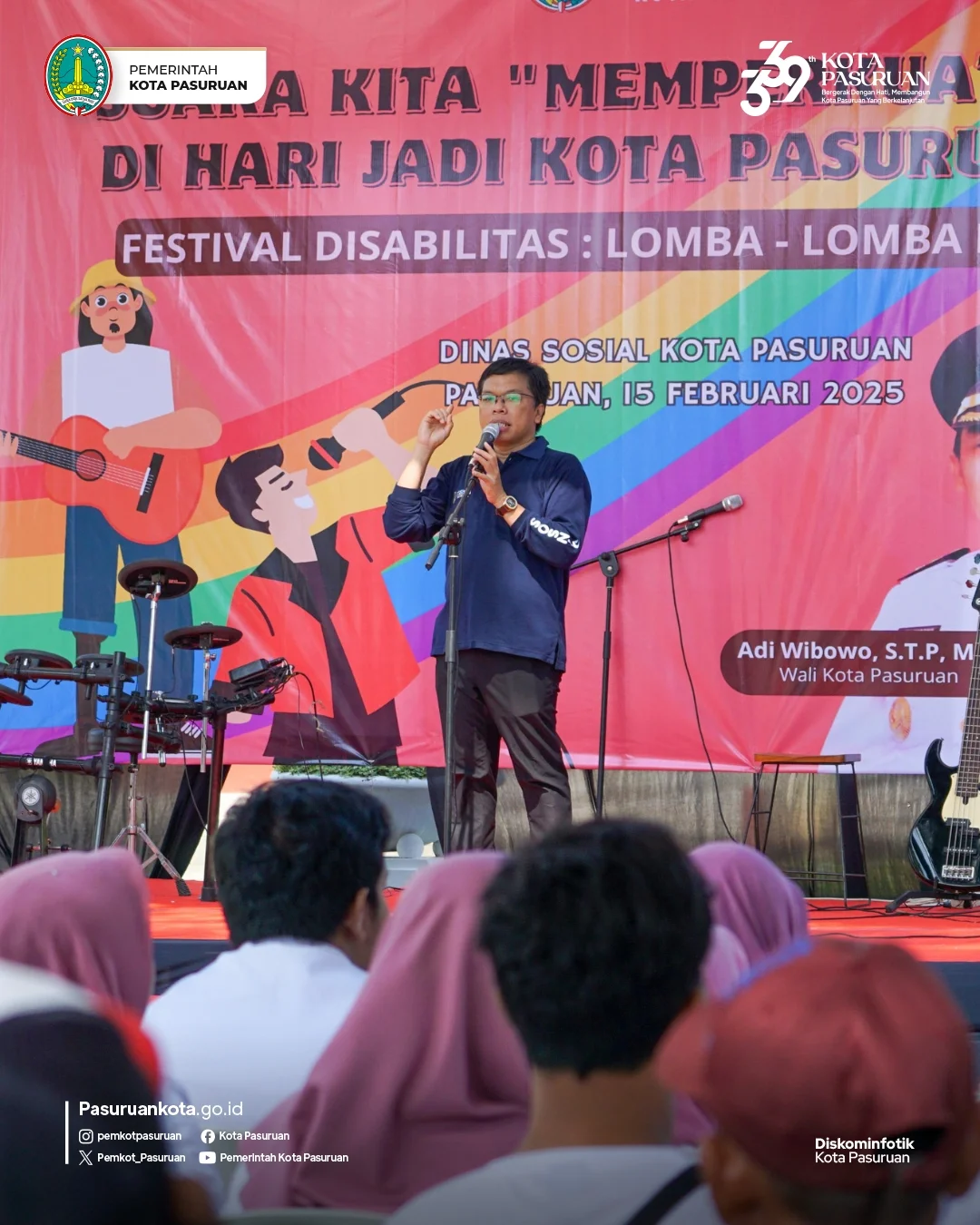 Festival Disabilitas Meriahkan Hari Jadi Kota Pasuruan ke-339