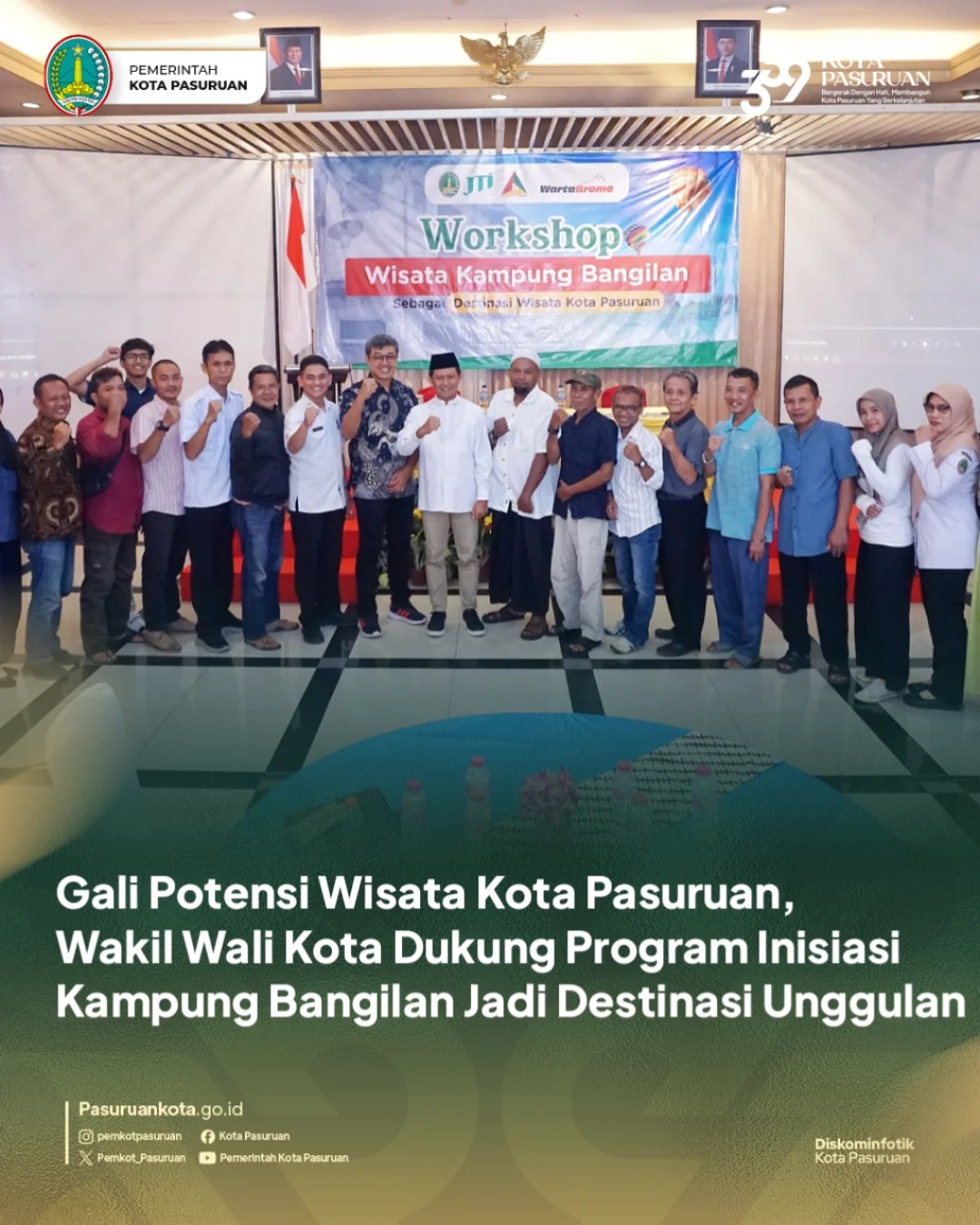 Kampung Bangilan Resmi Jadi Destinasi Wisata Baru di Pasuruan