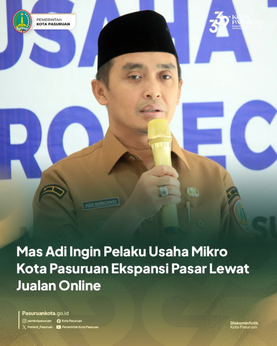 Pemkot Pasuruan Adakan Pelatihan Pemasaran untuk Pengusaha Mikro