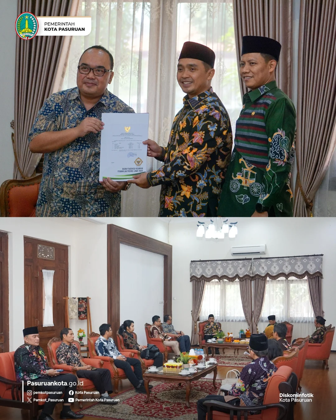 Pemeriksaan Laporan Keuangan oleh BPK RI di Kota Pasuruan