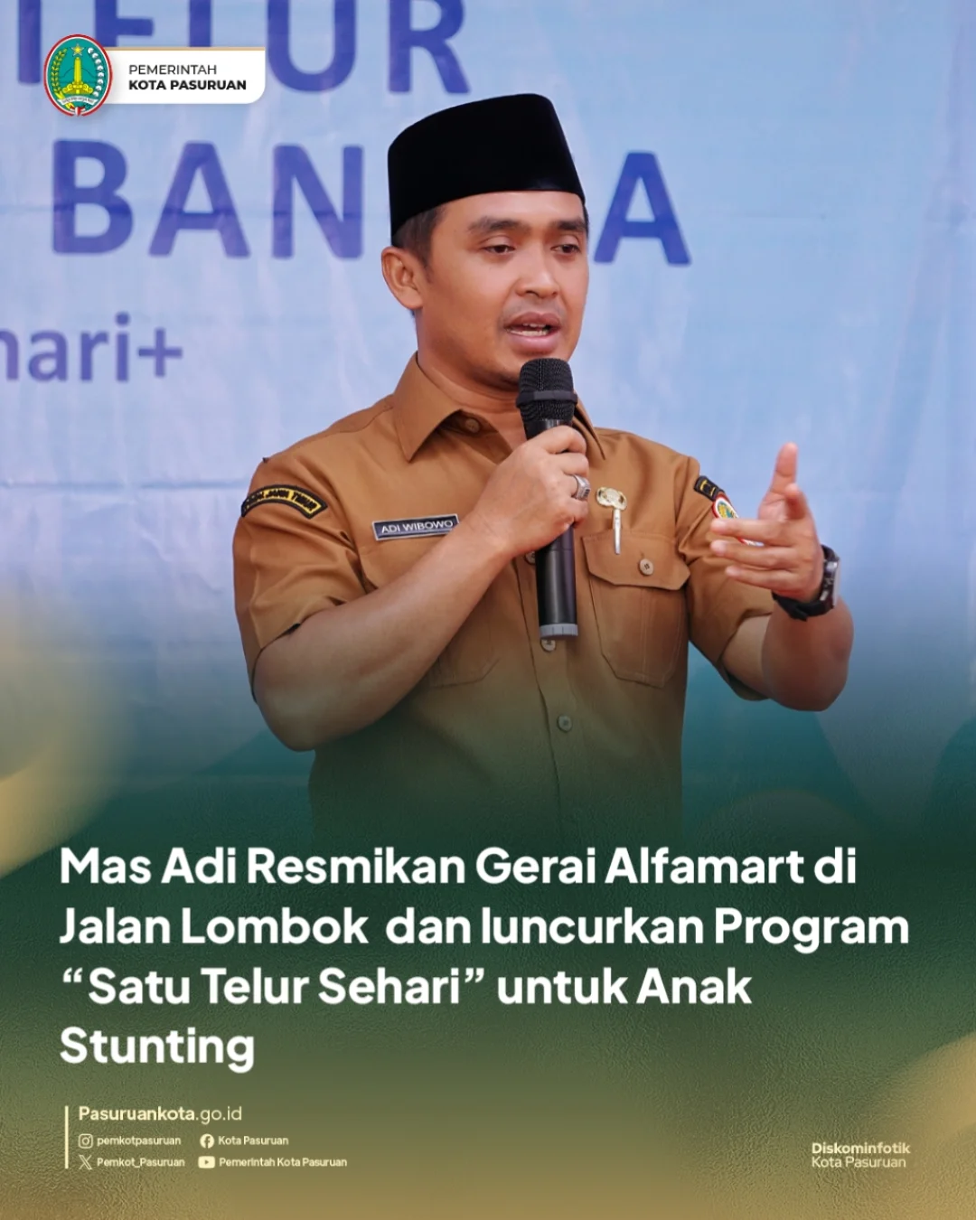 Alfamart Resmi Buka Gerai ke-11 dan Luncurkan Program Anti Stunting di Pasuruan