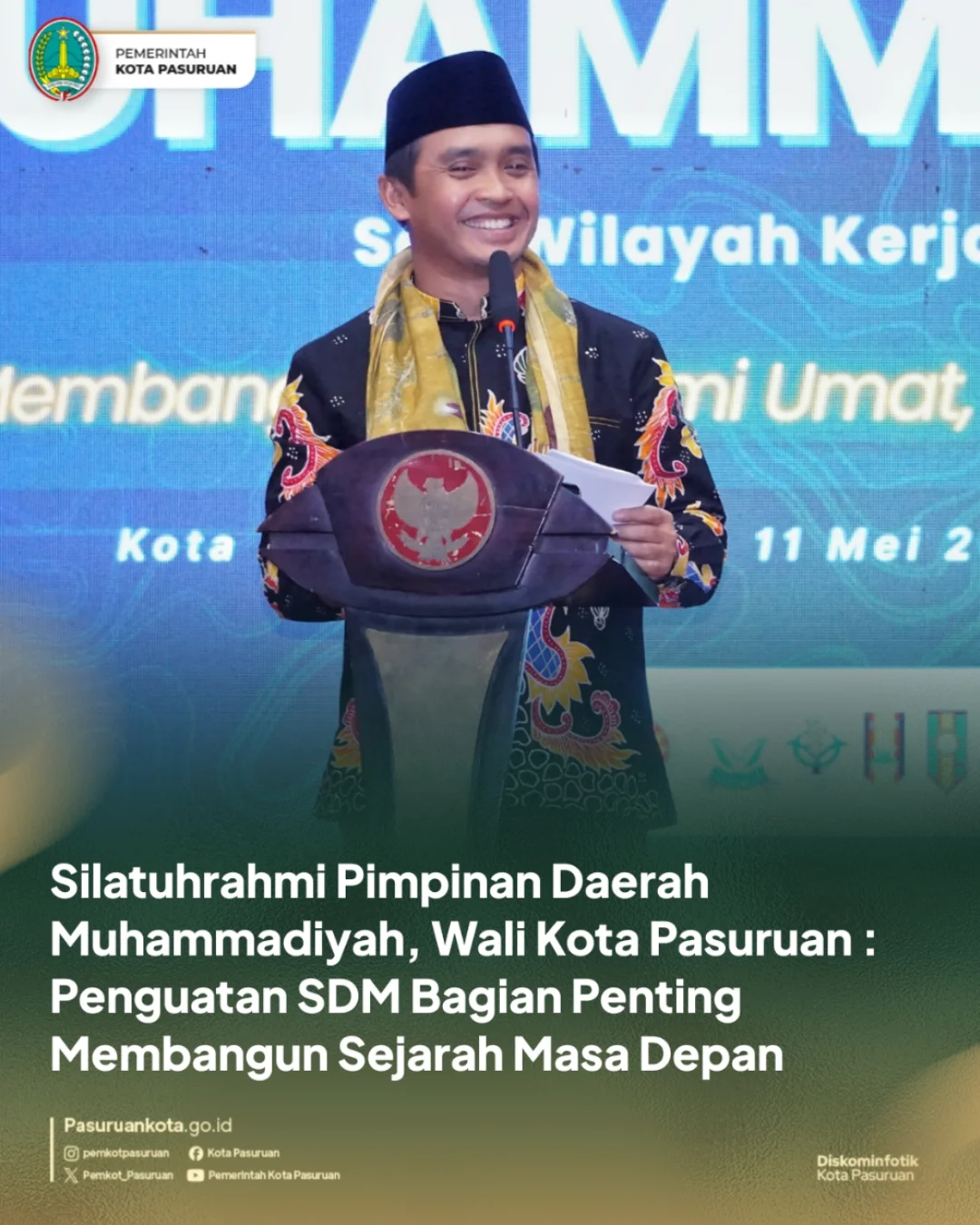 Silaturahmi Pimpinan Daerah Muhammadiyah di Kota Pasuruan