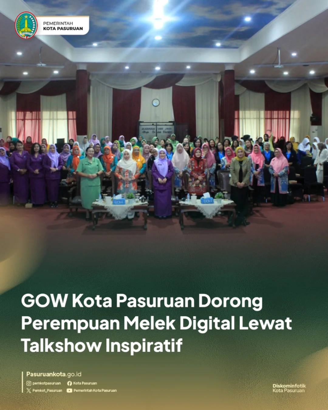 Talkshow "Perempuan di Era Digital" Digelar di Kota Pasuruan