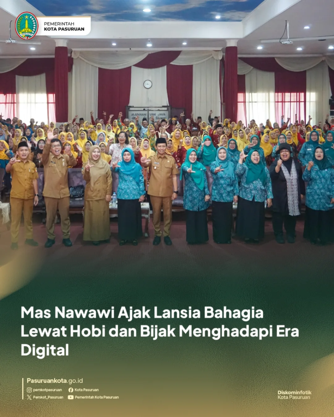 Wakil Wali Kota Ajak Lansia Bahagia dan Bijak dalam Era Digital
