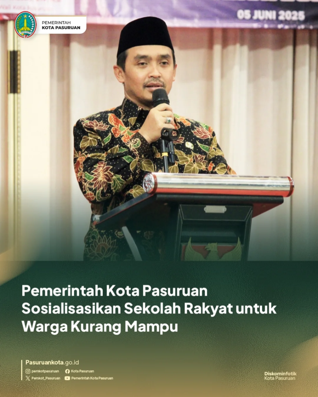 Sekolah Rakyat Hadir di Kota Pasuruan untuk Warga Kurang Mampu