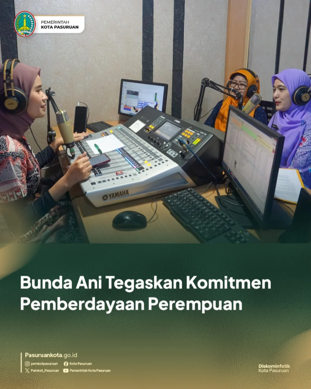 GOW Kota Pasuruan Dukung Pemberdayaan Perempuan Melalui Talk Show