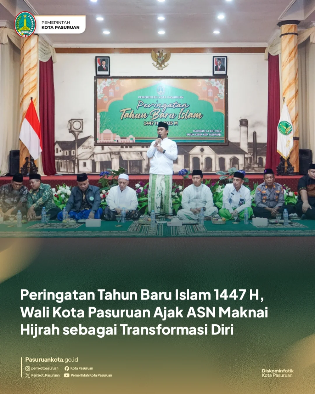 Peringatan Tahun Baru Islam 1447 Hijriah di Kota Pasuruan