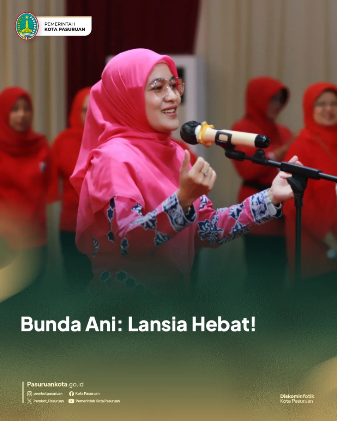 Sekolah Lansia Tangguh Di Kota Pasuruan, Lansia Semangat Berkarya