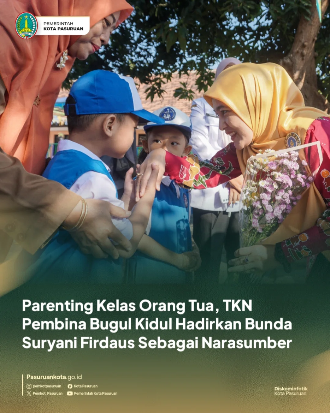 Kegiatan Parenting Kelas Orang Tua di Bugul Kidul