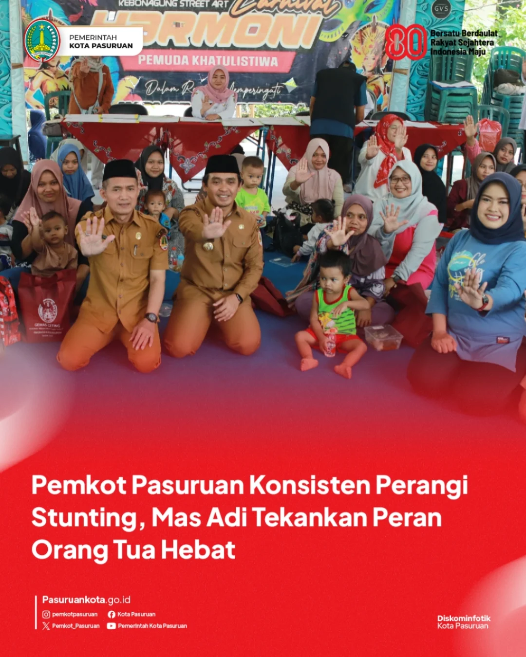 Upaya Pemkot Pasuruan Turunkan Angka Stunting Melalui Grebek Stunting