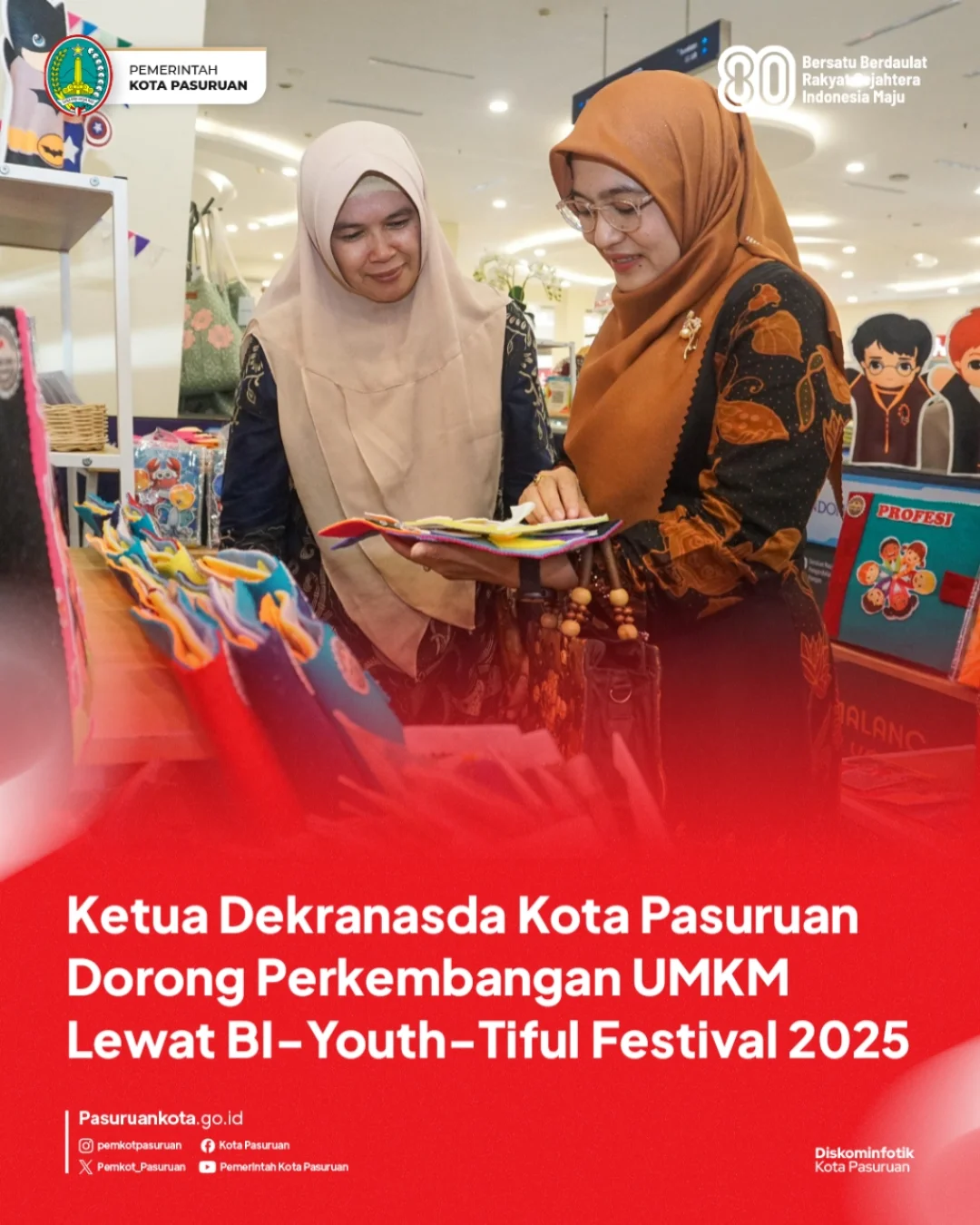 Festival Malang BI-Youth-Tiful Dorong Pertumbuhan UMKM di Pasuruan