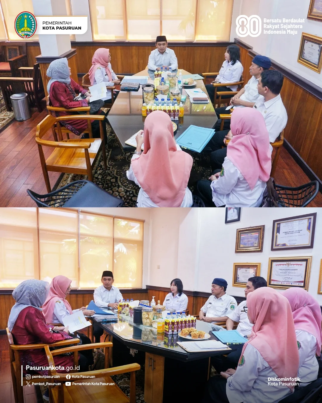 Pemerintah Kota Pasuruan Persiapkan Diri Jelang Verifikasi Kota Sehat Nasional 2025