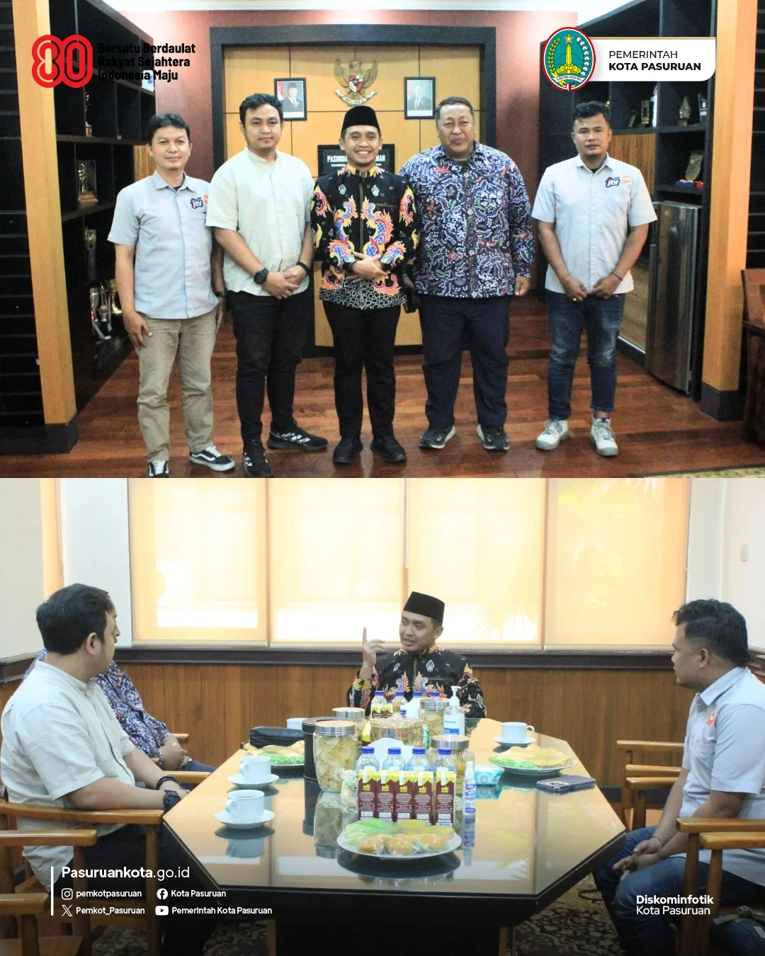 Pemerintah Kota Pasuruan Gandeng Media JTV untuk Promosikan Kegiatan Strategis